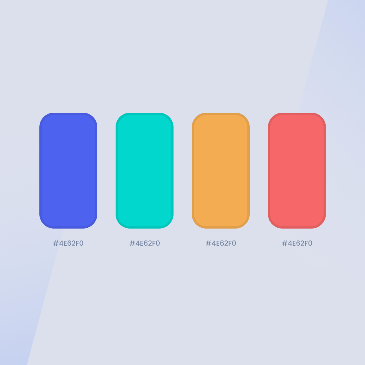 Language learning product colors