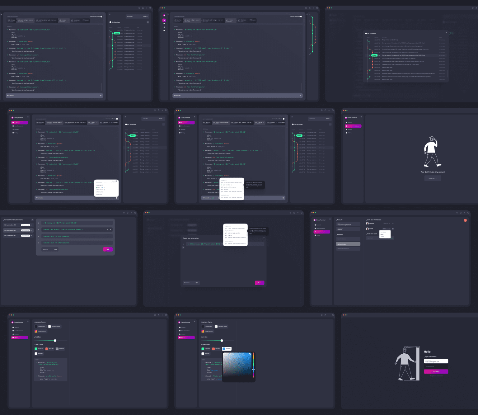 Cherry Terminal - UI/UX Project