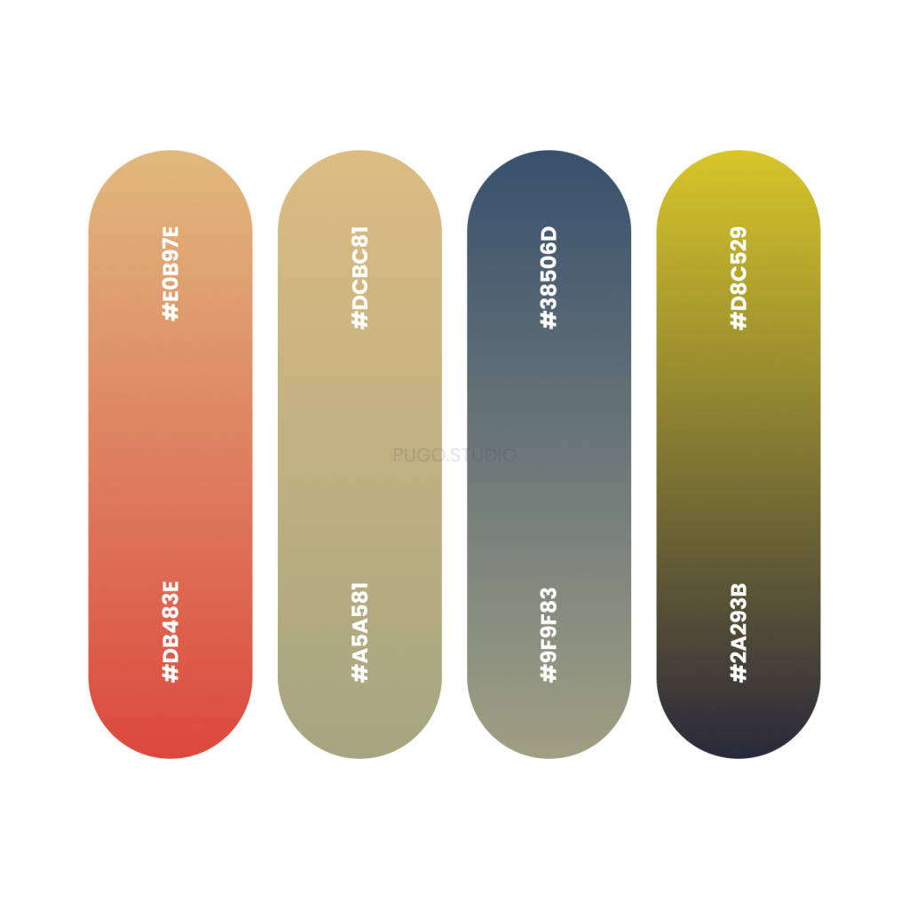 Gradient color palettes to boost marketing