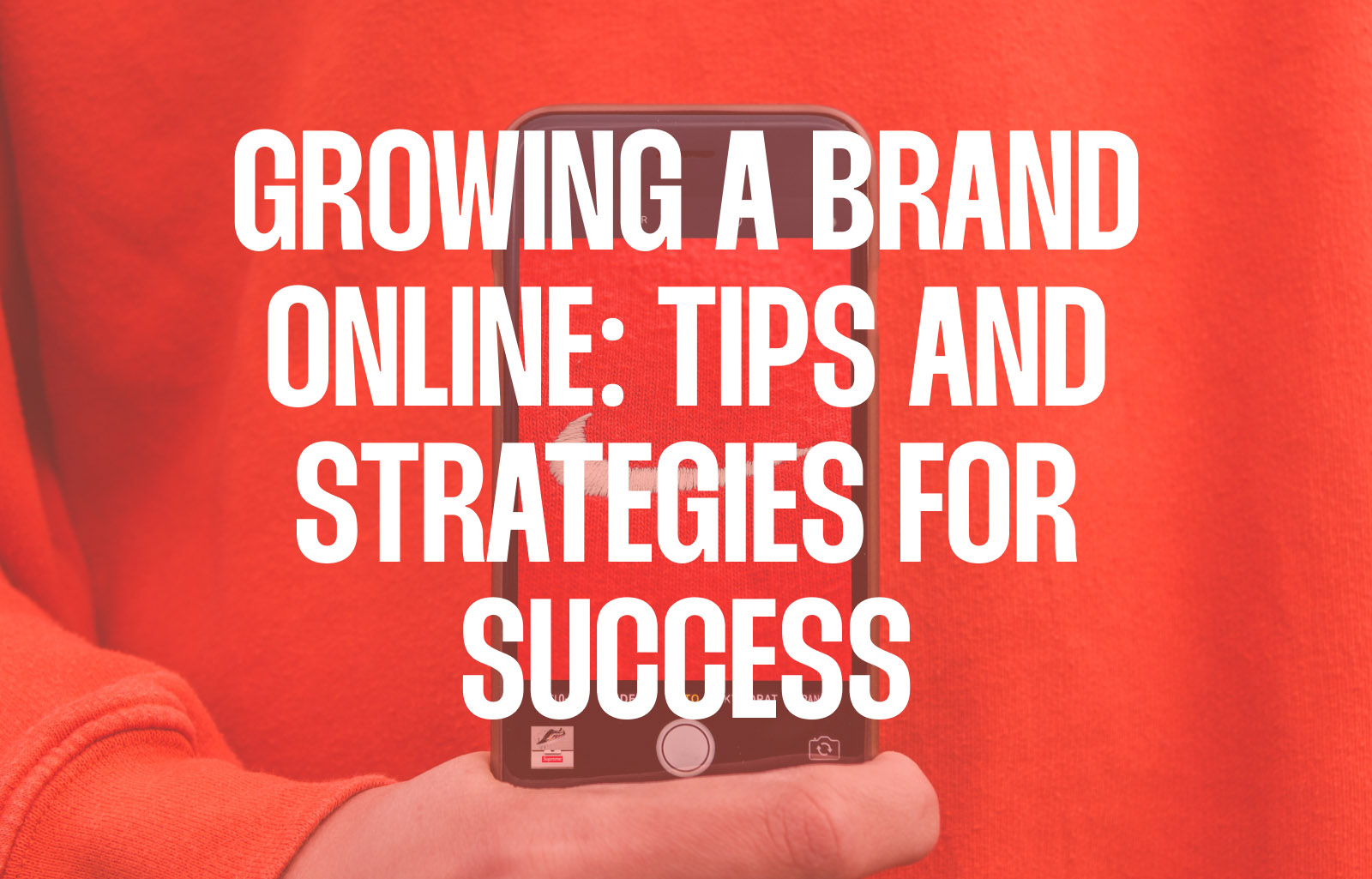 Growing a Brand Online: Tips and Strategies for Success