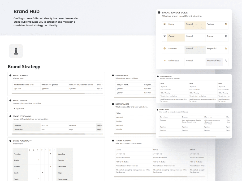 Craft Your Brand Identity with Brand Hub- Introducing the Notion Business Hub