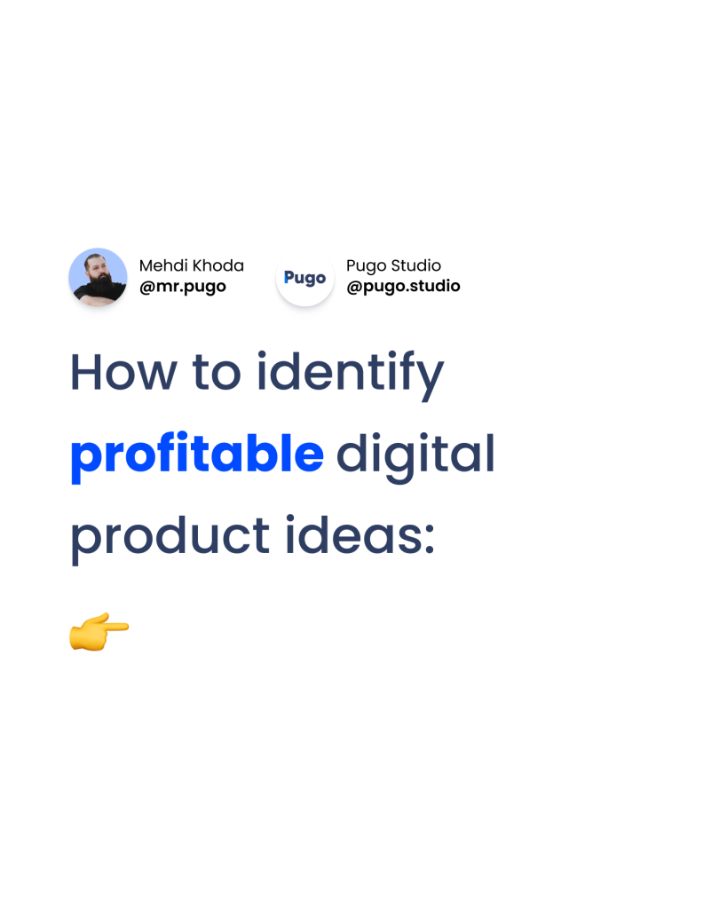 Find profitable ideas