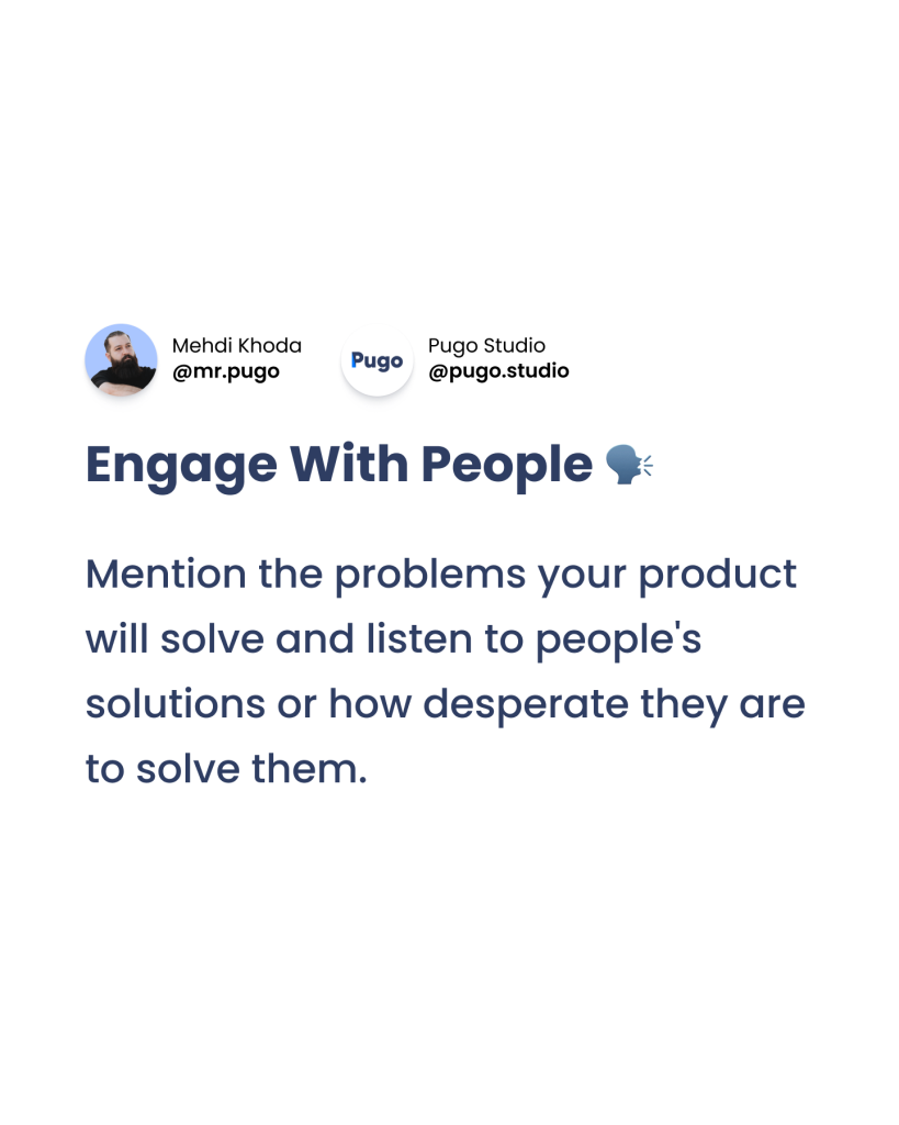 Engage With People 