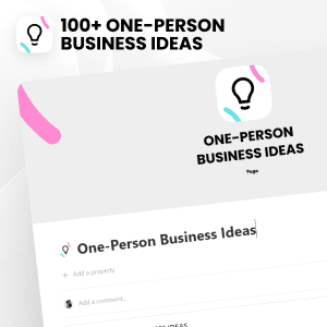 Profitable One-Person Business Ideas - Pugo's Studio