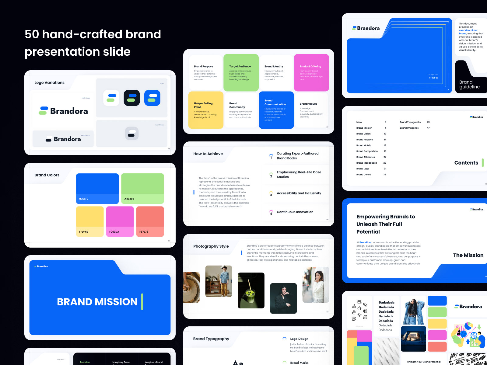 Brandora - Your Ultimate Brand Book Template