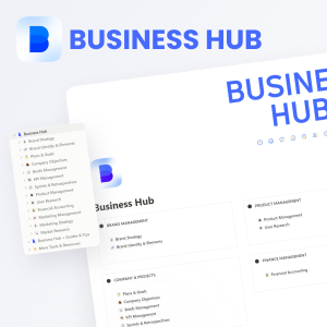 Notion Business Hub Template