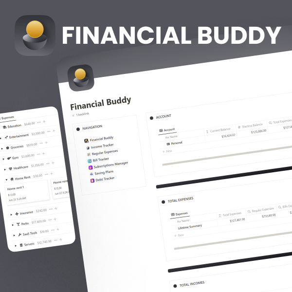 Notion Finance Manager