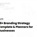 14 Brand Strategy Template & Planners for Businesses
