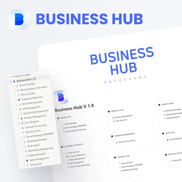 Business Hub for Notion Template