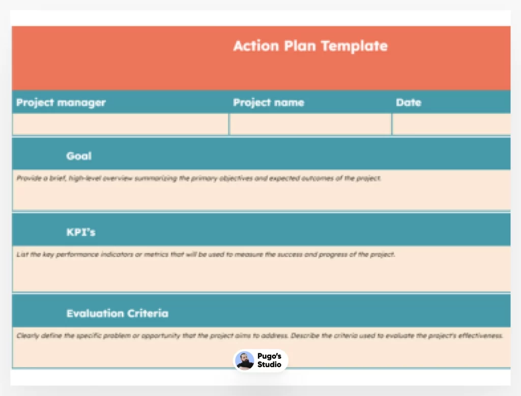 Action Plan Template