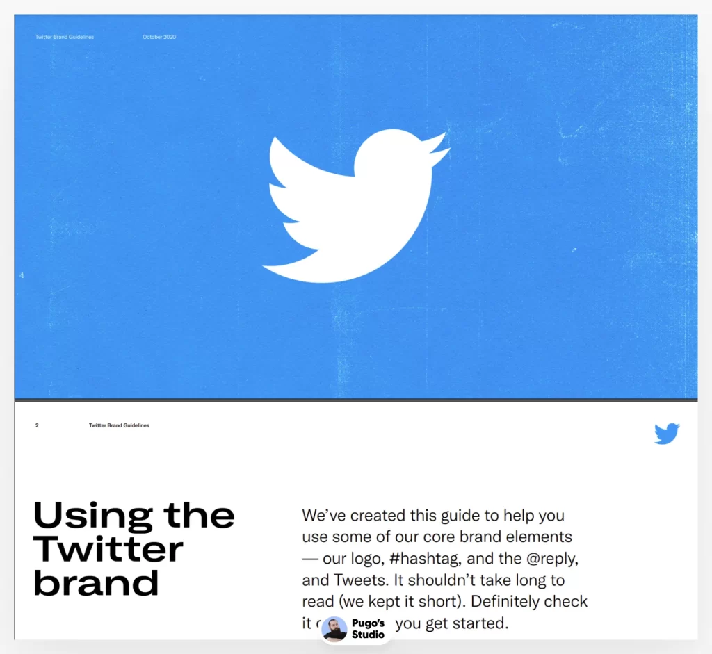 Twitter Brand Book (Guideline)