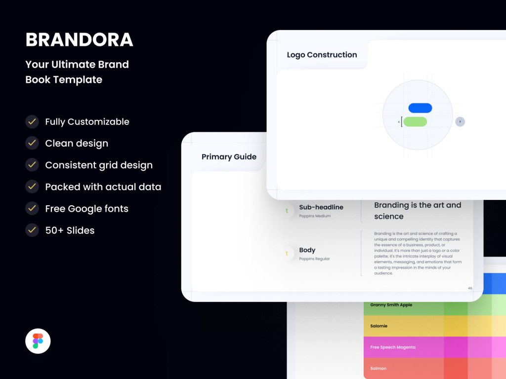 Brandora - Your Ultimate Brand Book Template & Solution
