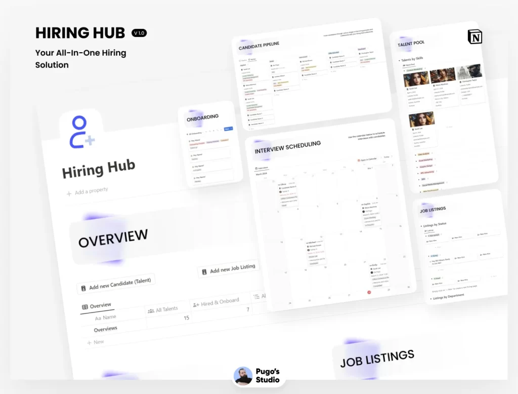 Hiring Notion Template