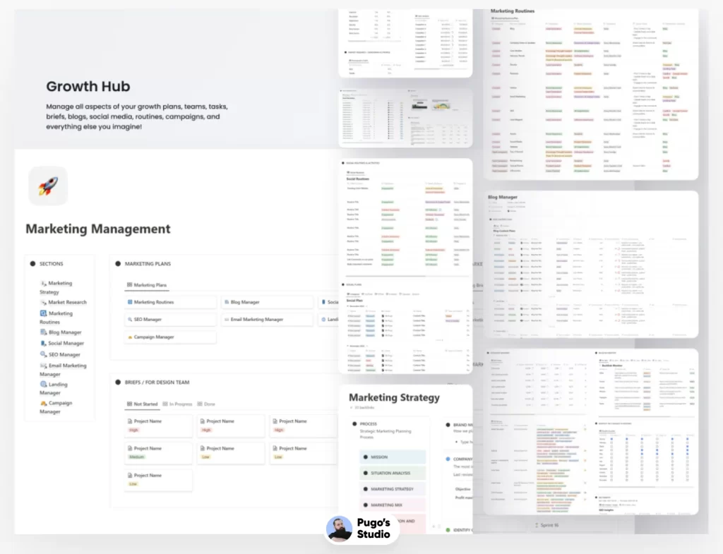 Growth Hub Template