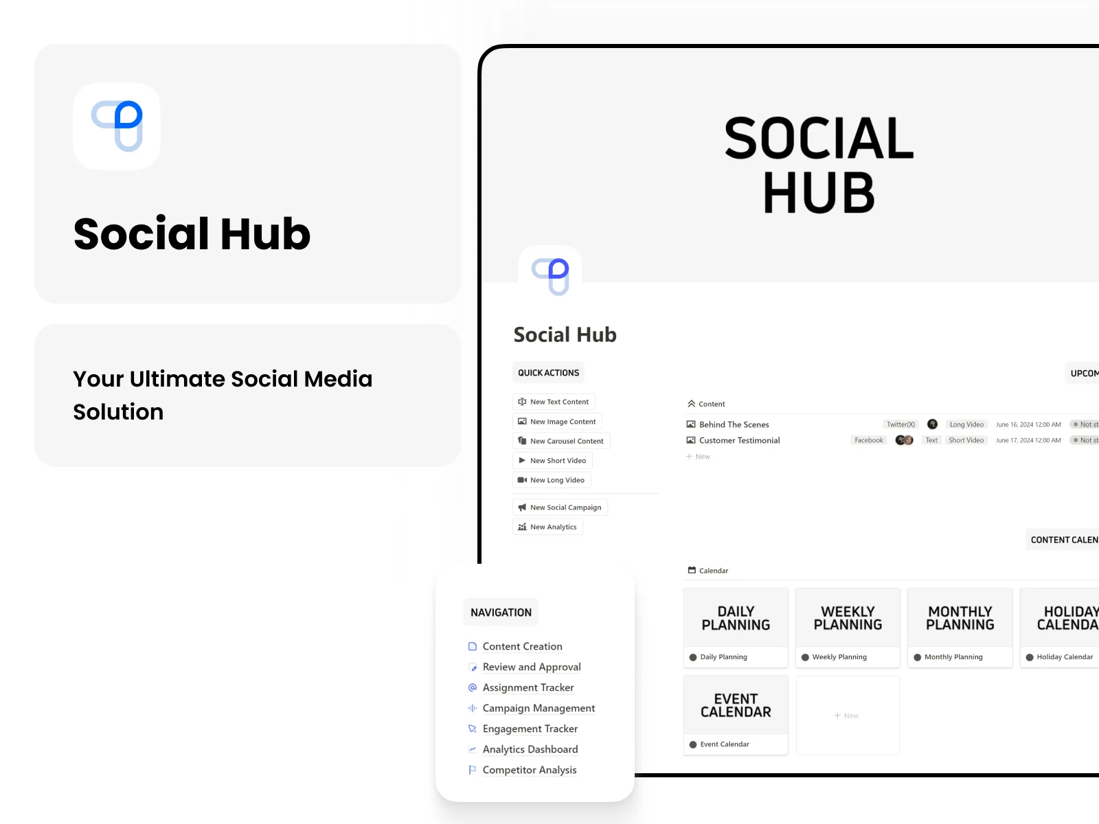Social Hub - Social Media Management